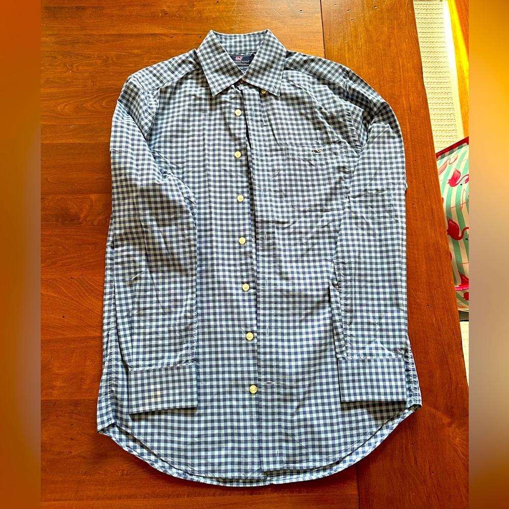 Vineyard Vines Men’s Slim Fit Tucker Shirt Size Small